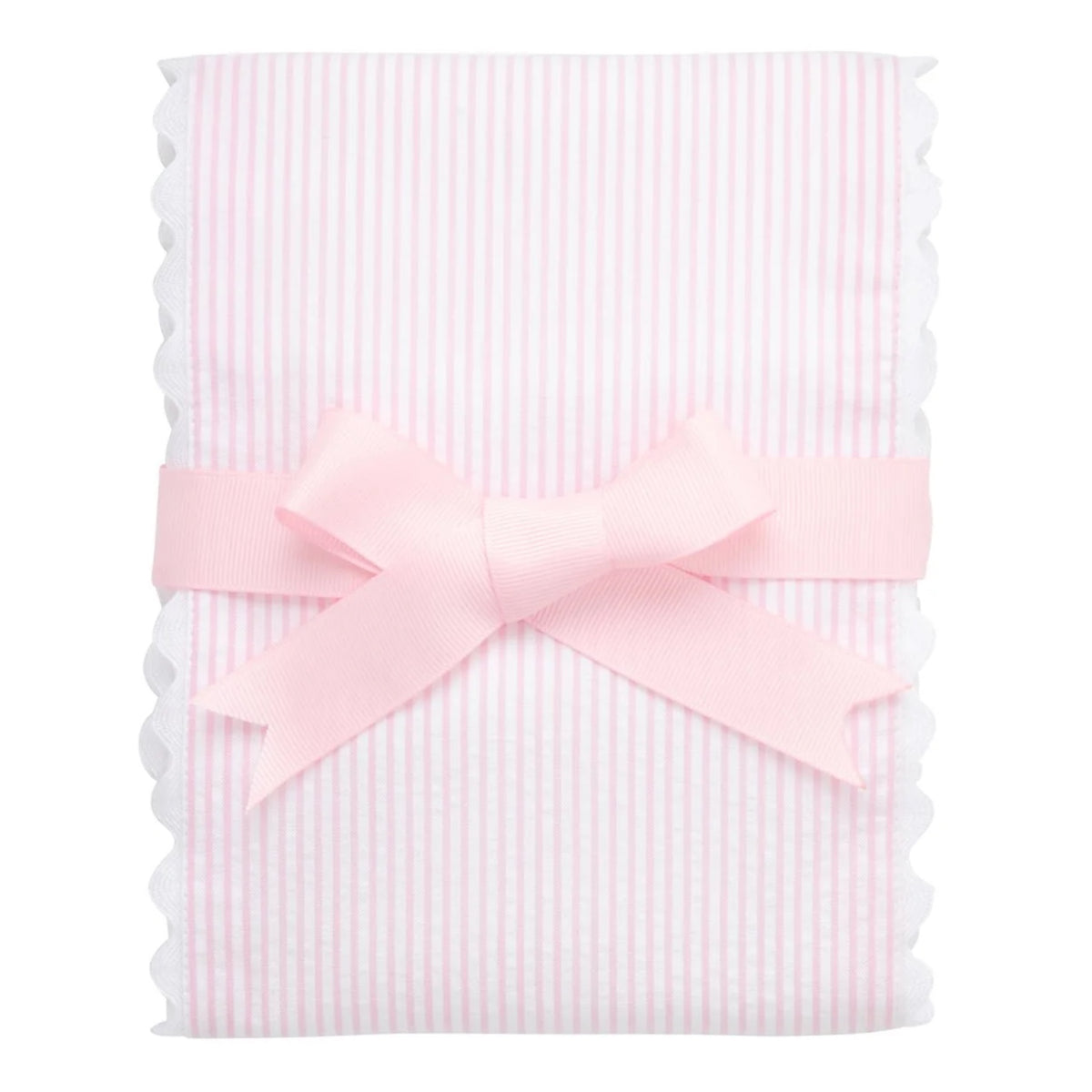Fancy Fabric Burp Cloth - Seersucker