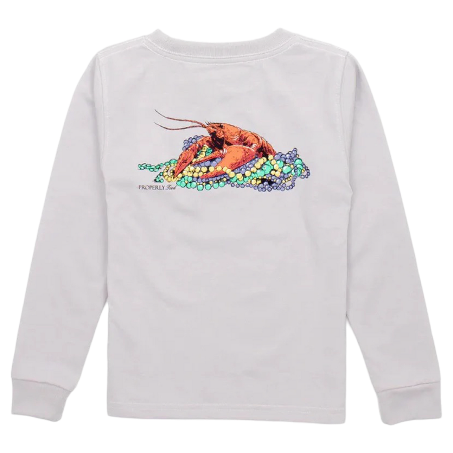 Properly Tied LS Tee - Mardi Claws