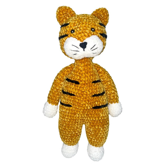 Chenille Crochet Doll - Sully