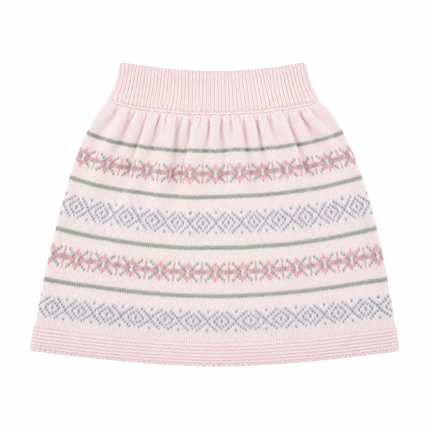 Fair Isle Skirt Set