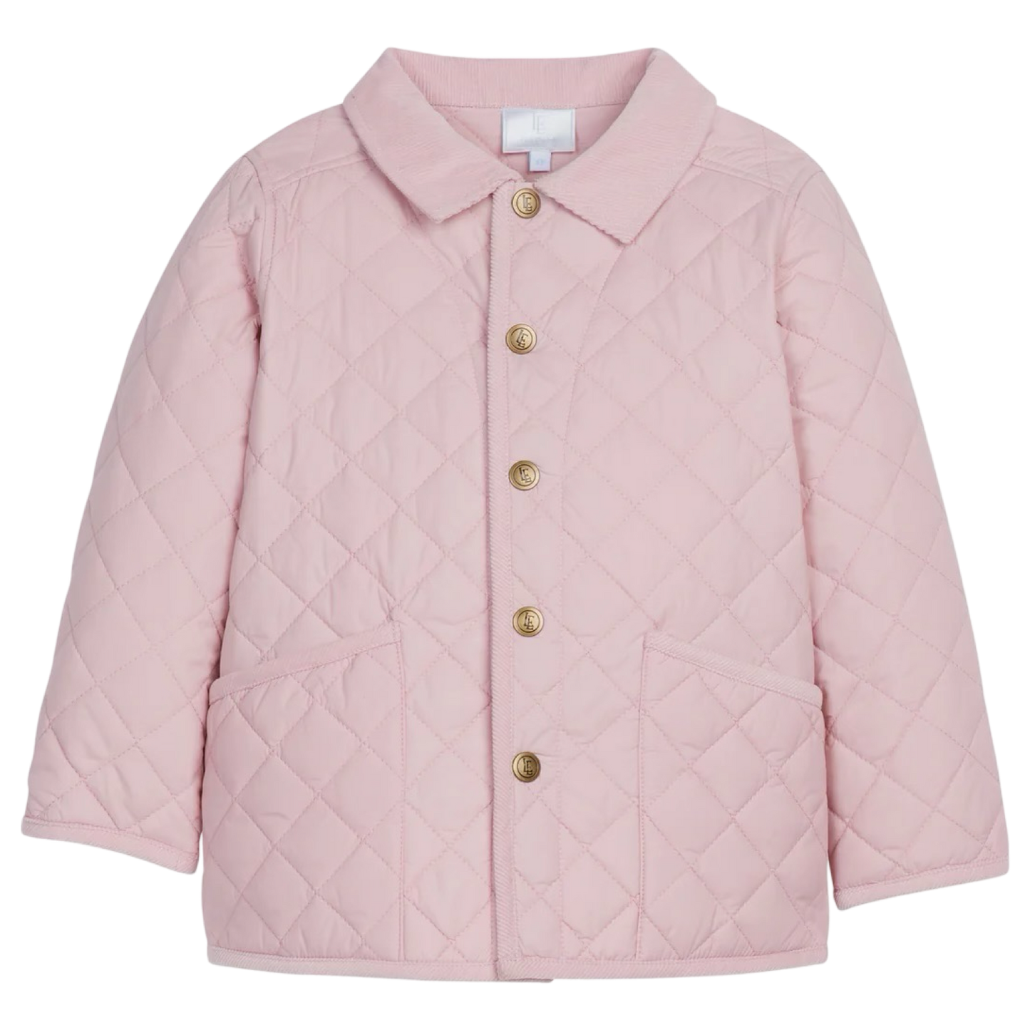 Little English Classic Quilted Jacket - Pink