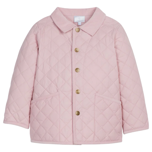 Little English Classic Quilted Jacket - Pink