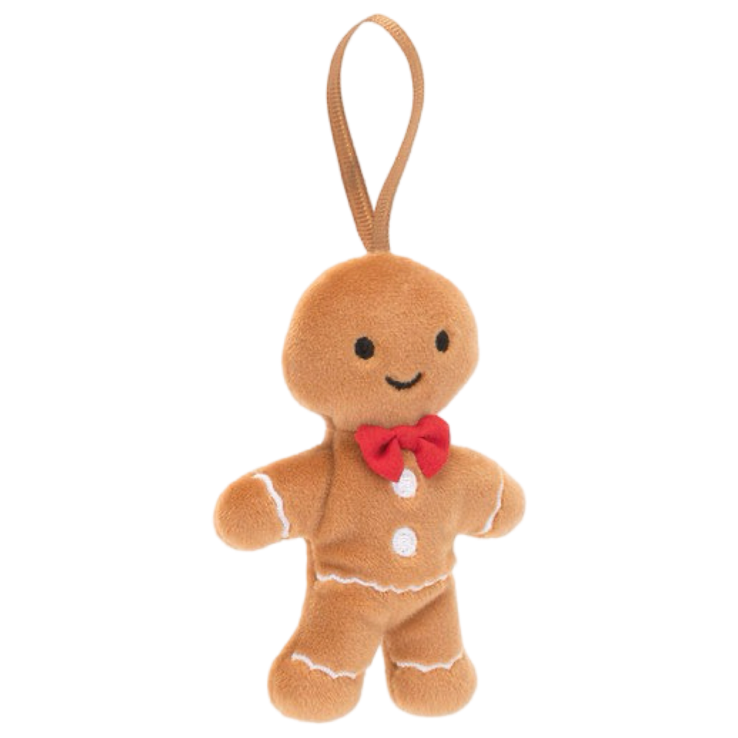 Jellycat Festive Folly Gingerbread Fred Ornament