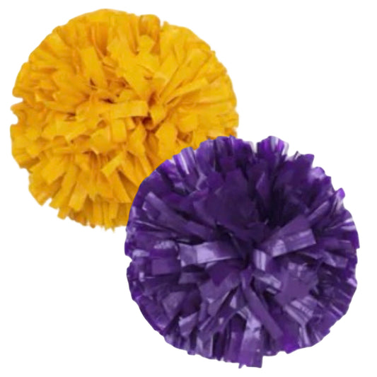 Pom Pom - Purple & Gold