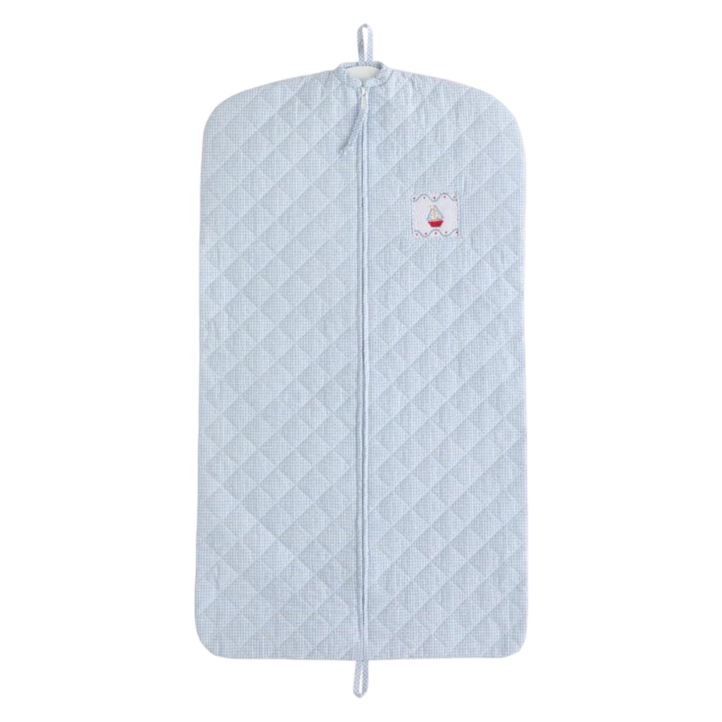 Garment Bag - Blue Sailboat