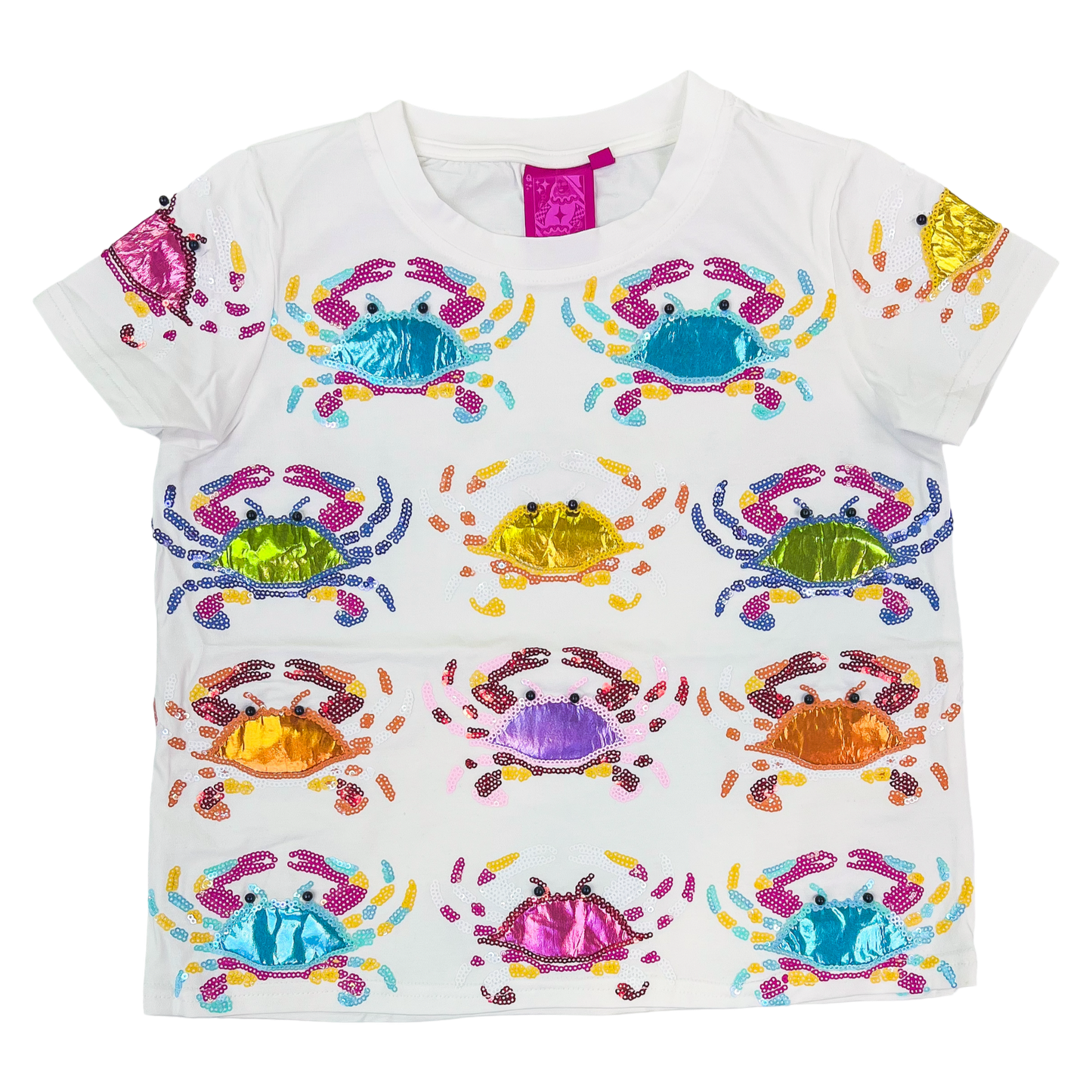 Queen of Sparkles Tee - Crabs