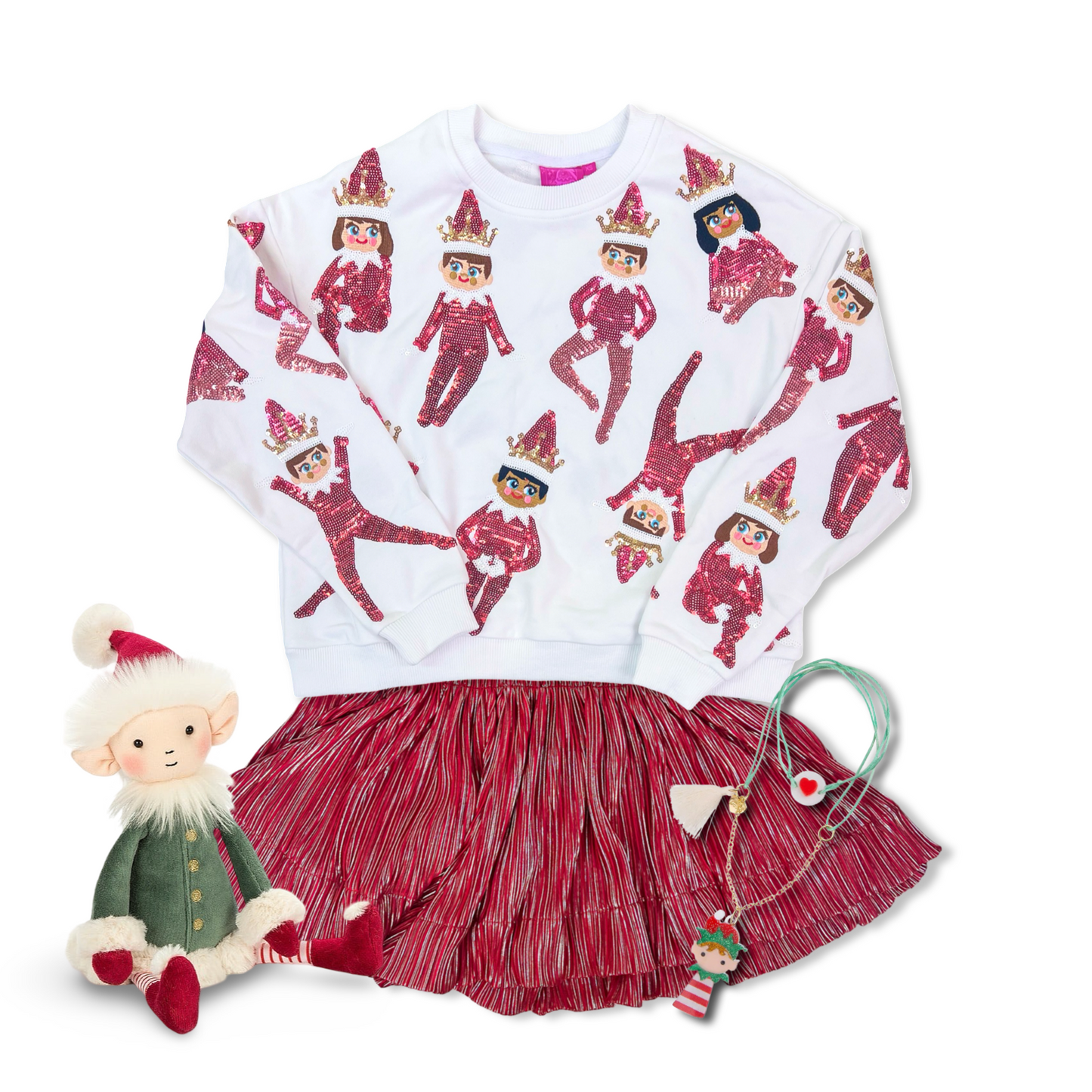 Queen of Sparkles Sweatshirt - Elf on the Shelf