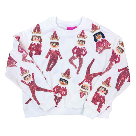 Queen of Sparkles Sweatshirt - Elf on the Shelf