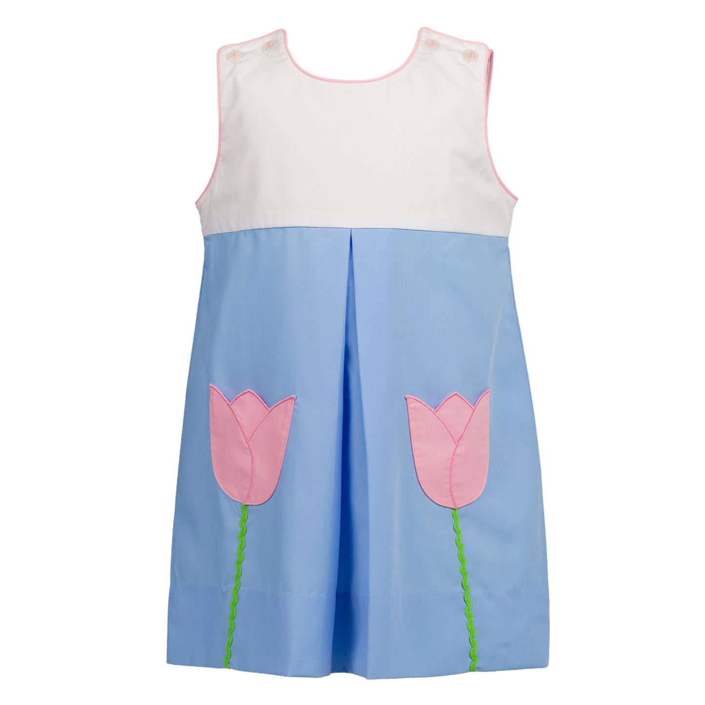 Maude Blue Flower Dress