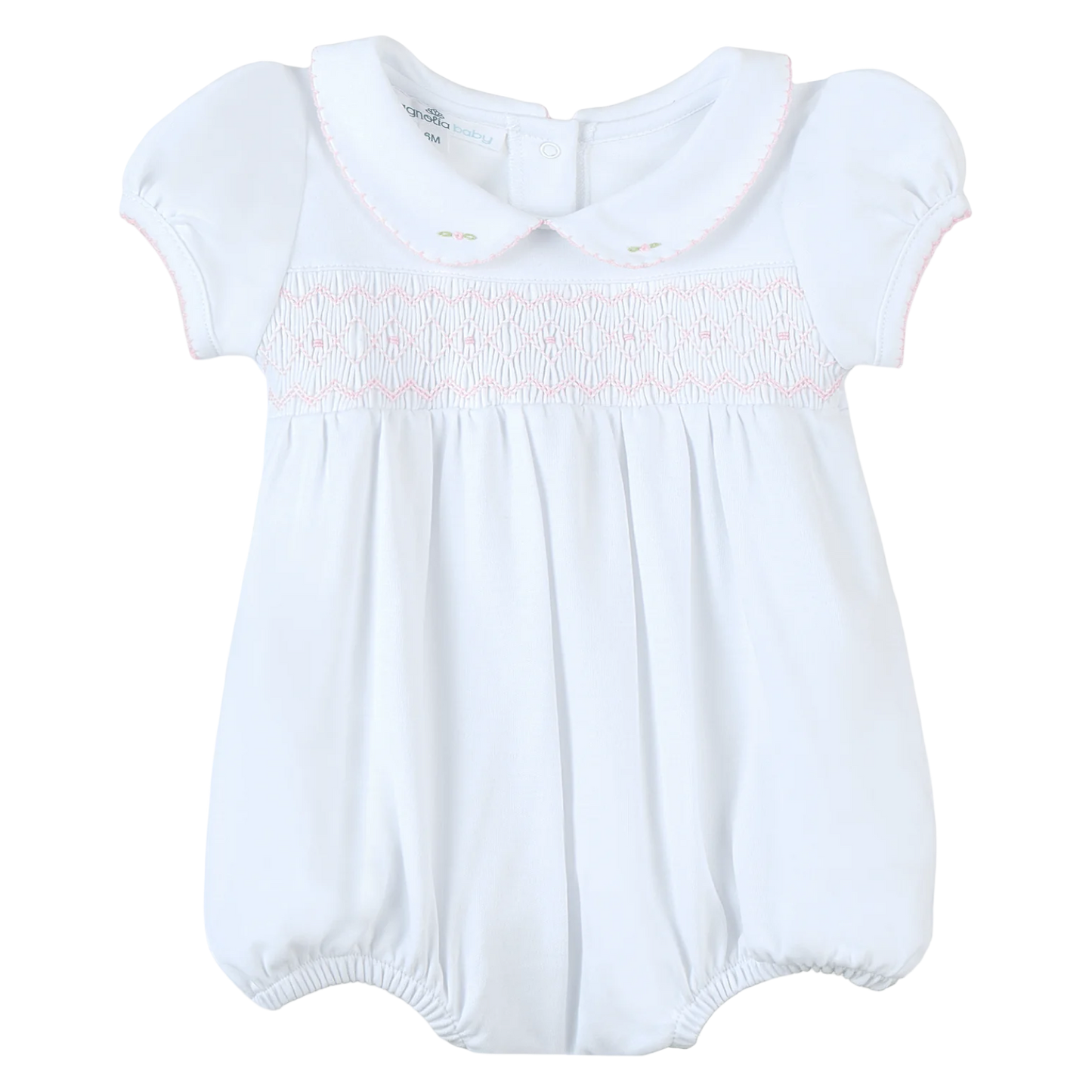 Smocked Bubble - Pink