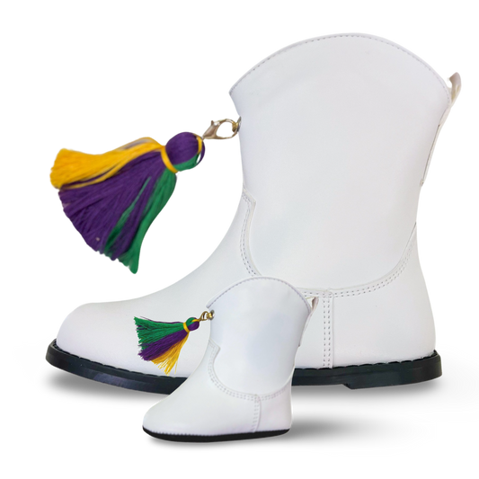 Marching Mardi Gras Boots