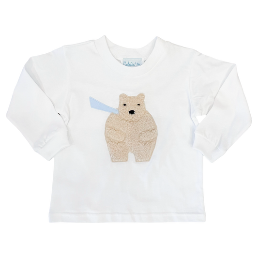 FT LS Appliqued Tee - Bear