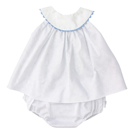 Bloomer Set - Blue Dot