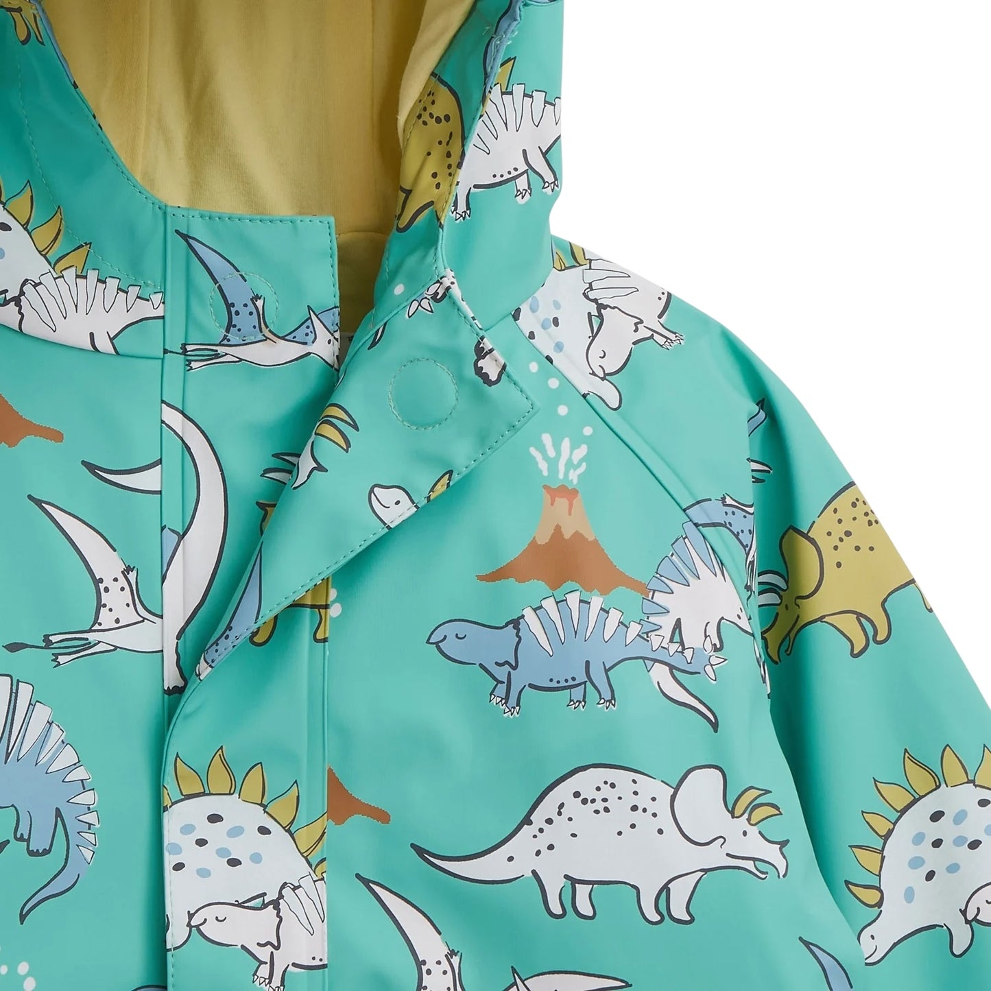 Magnetic Color Changing Raincoat - Dino