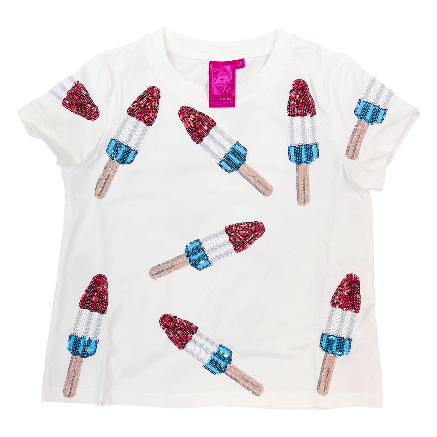 Queen of Sparkles Tee - Bomb Pops