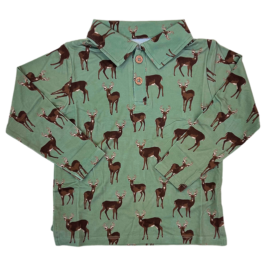 Goosies LS Polo - Deer