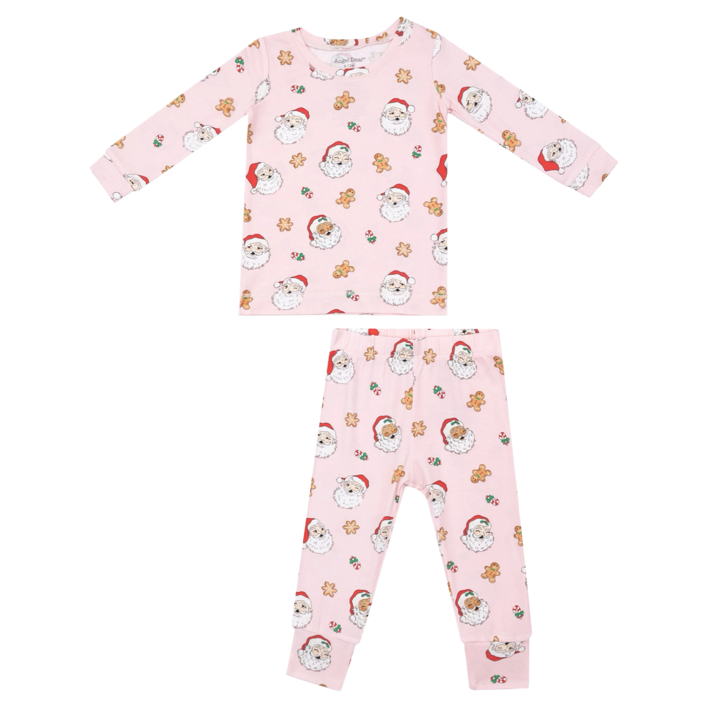 AD LS Loungewear - Vintage Santa Pink