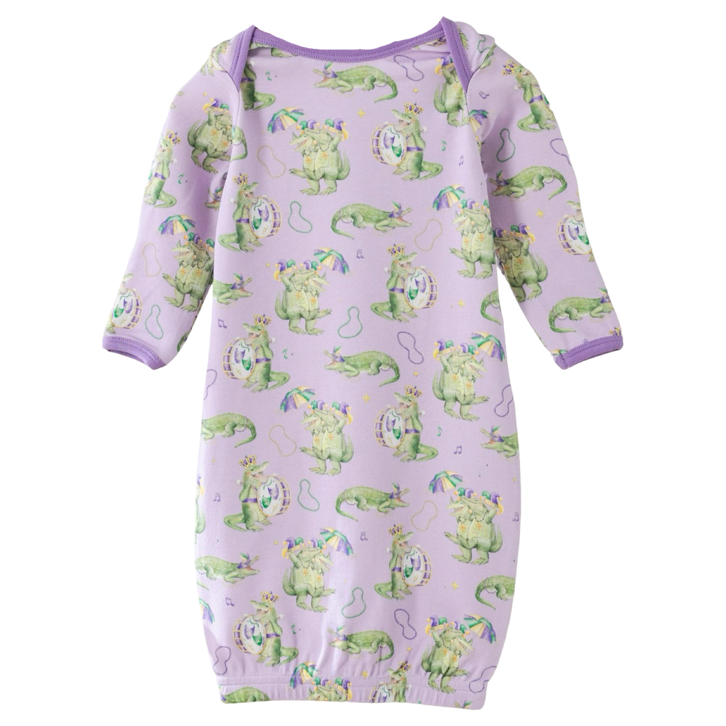 NT Infant Gown - Gator Gras