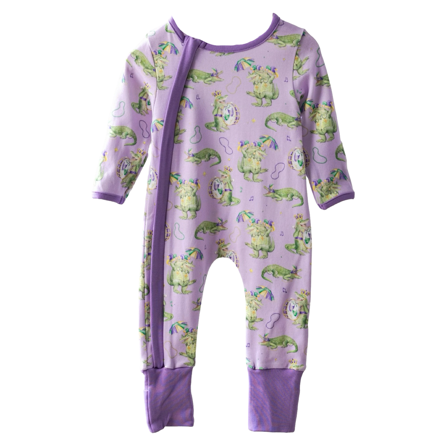 NT Zip Pajama - Gator Gras