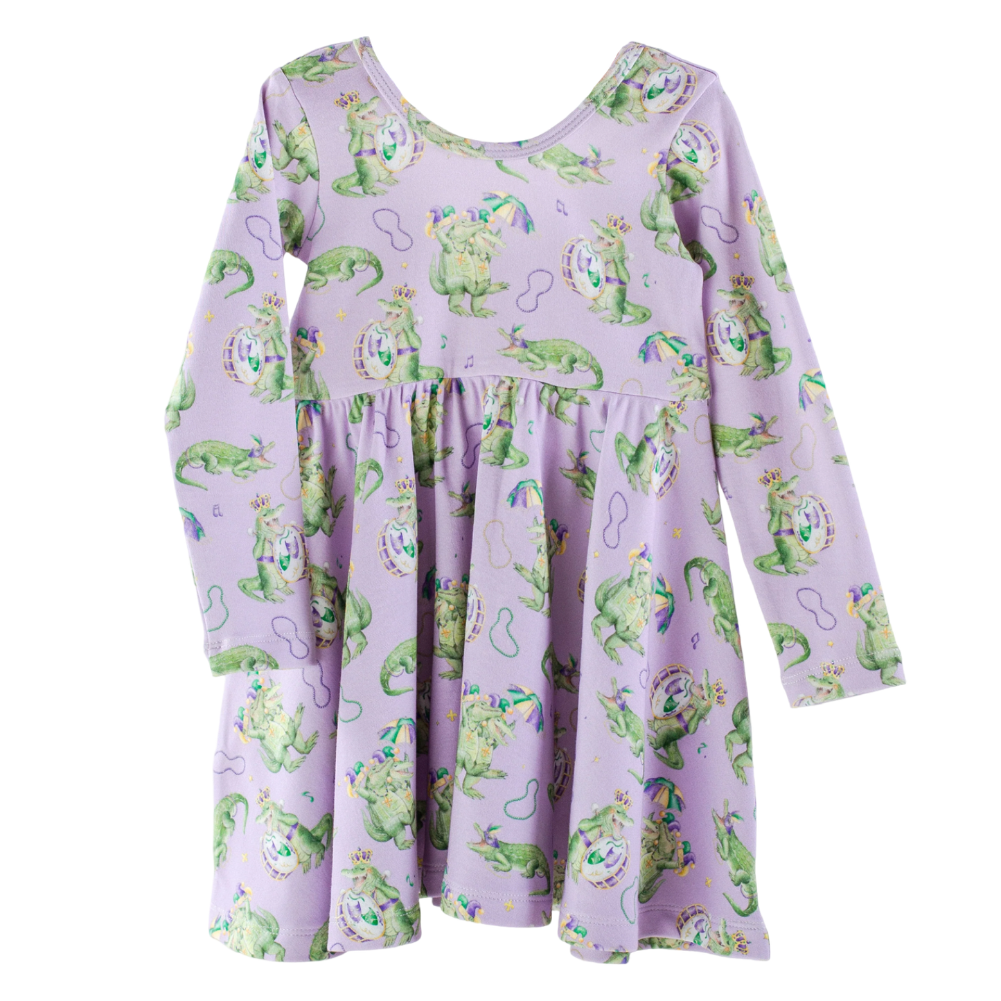 NT Twirl Dress - Gator Gras