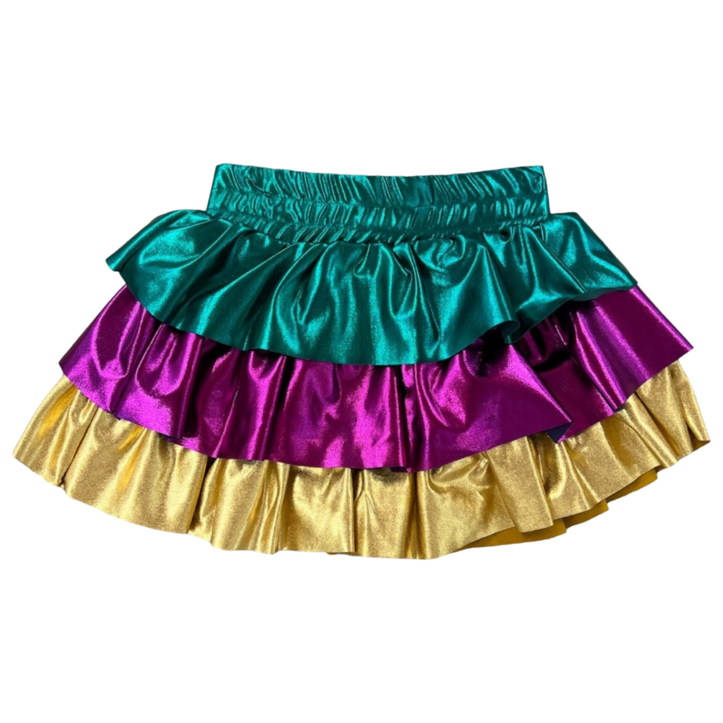 ER Metallic Skort - Mardi Gras