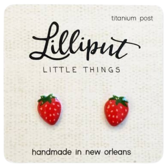 LP Earring - Strawberry