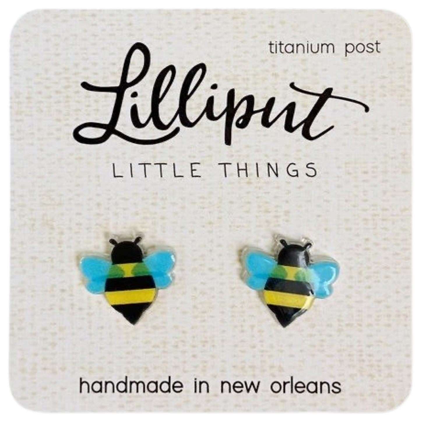 LP Earring - Honey Bee