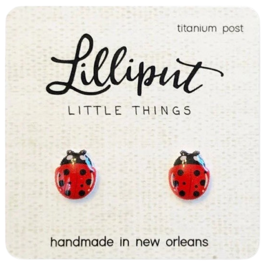 Earring - Ladybug