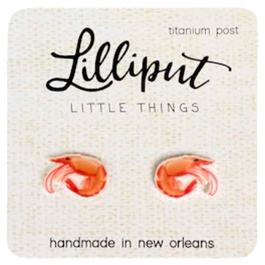 LP Earring - Shrimp