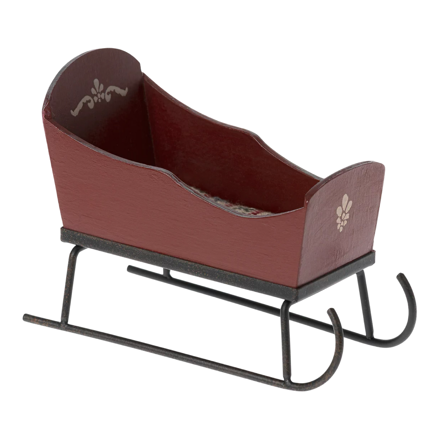 Maileg Mouse Sleigh - Red