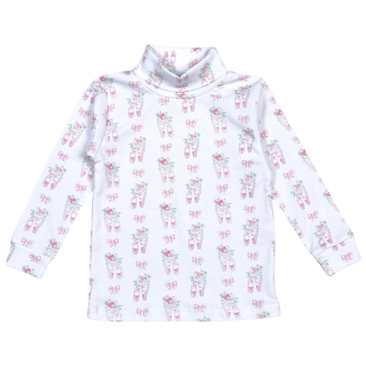 Pima Turtleneck - Twinkle Toes