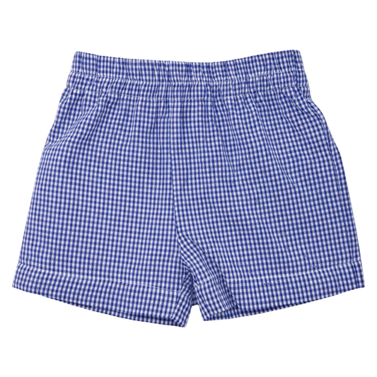 Seersucker Short - Navy