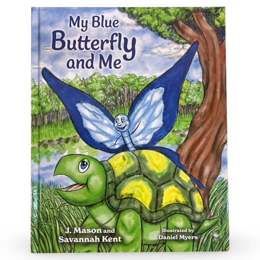 My Blue Butterfly and Me Book