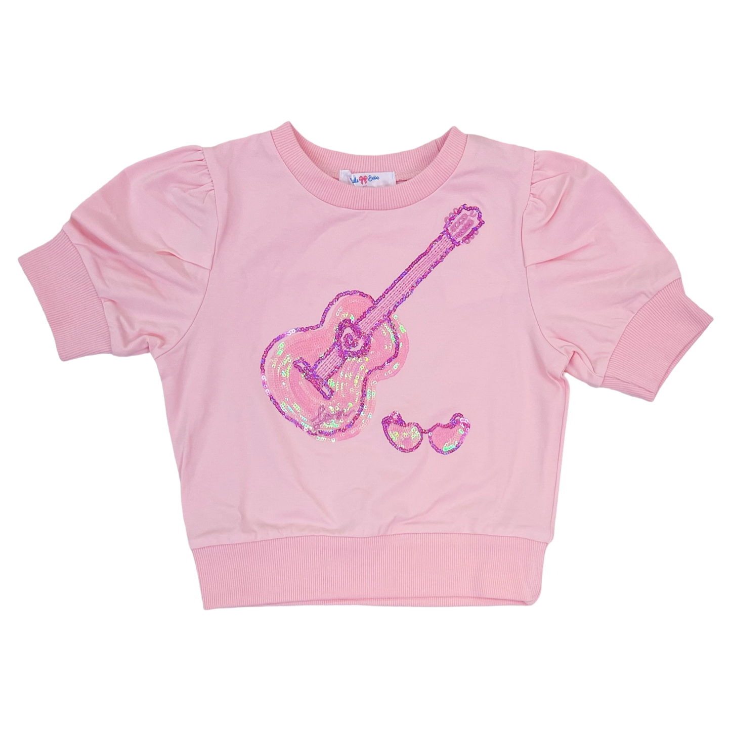 LB Puff Sleeve Top - Guitar