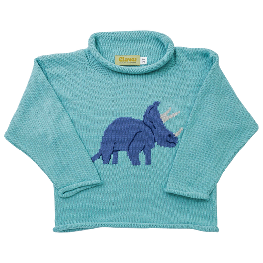 LK Sweater - Triceratops