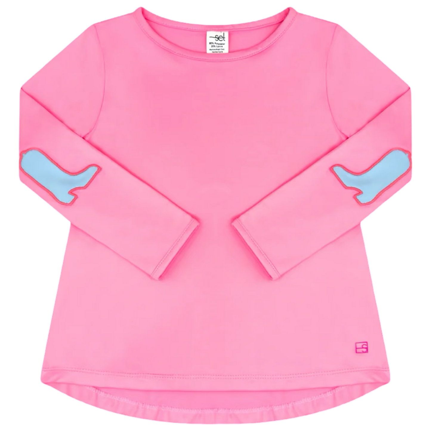 Lullaby Set Kylie LS Top - Flamingo Pink