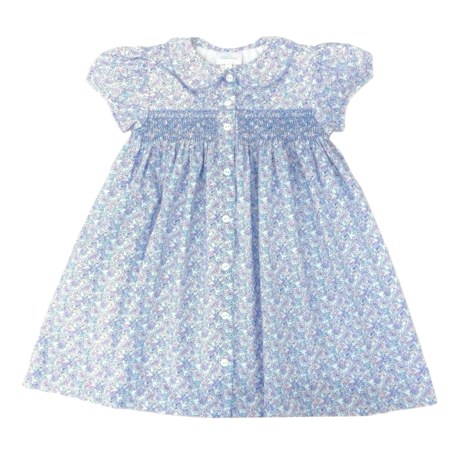 James & Lottie Smocked Dress - Ella Floral