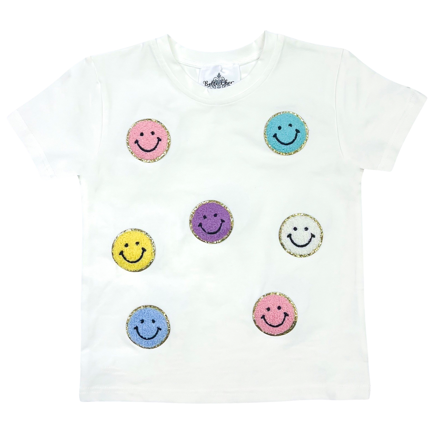 Belle Cher Chenille Top - Smiley