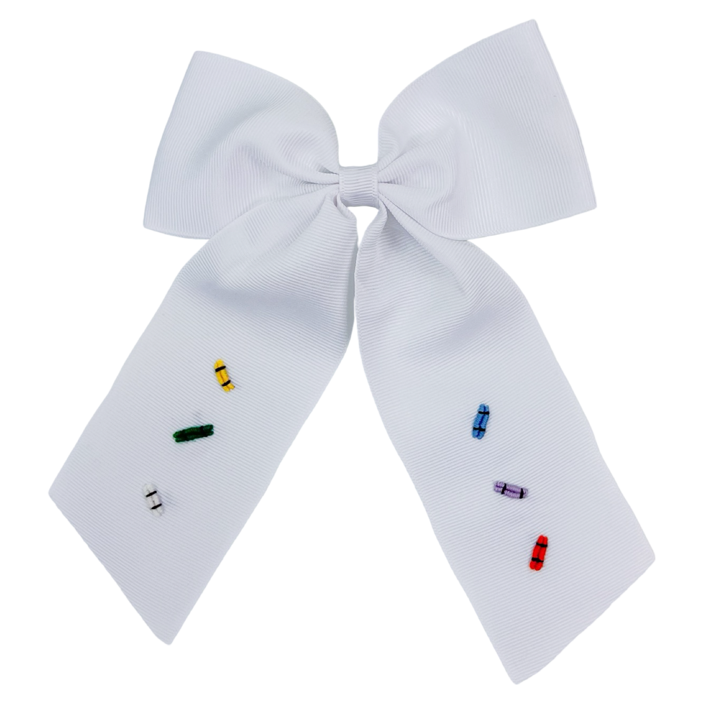 WW Embroidered Bow - Large