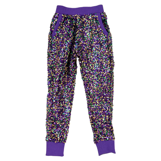 Sequin Jogger - Mardi Gras