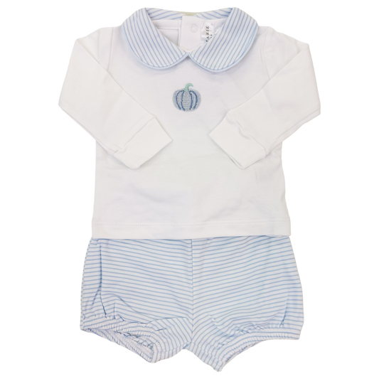 Bloomer Set - Pumpkin Blue