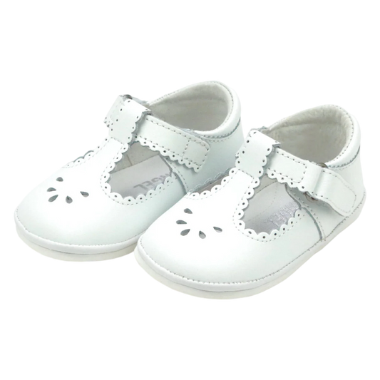 Dottie T-Strap - White