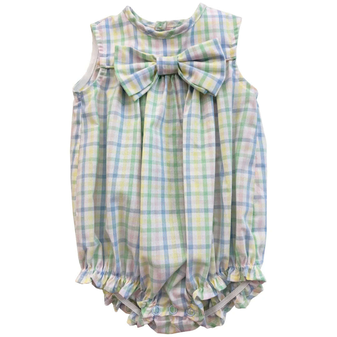 Bow Bubble - Harlow Plaid
