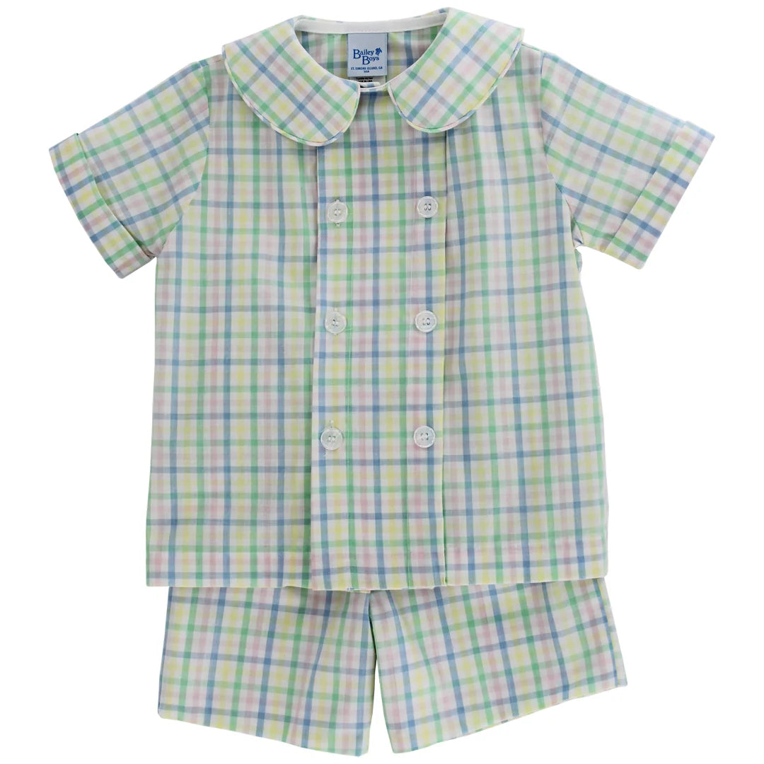 Short Set - Harlow Plaid