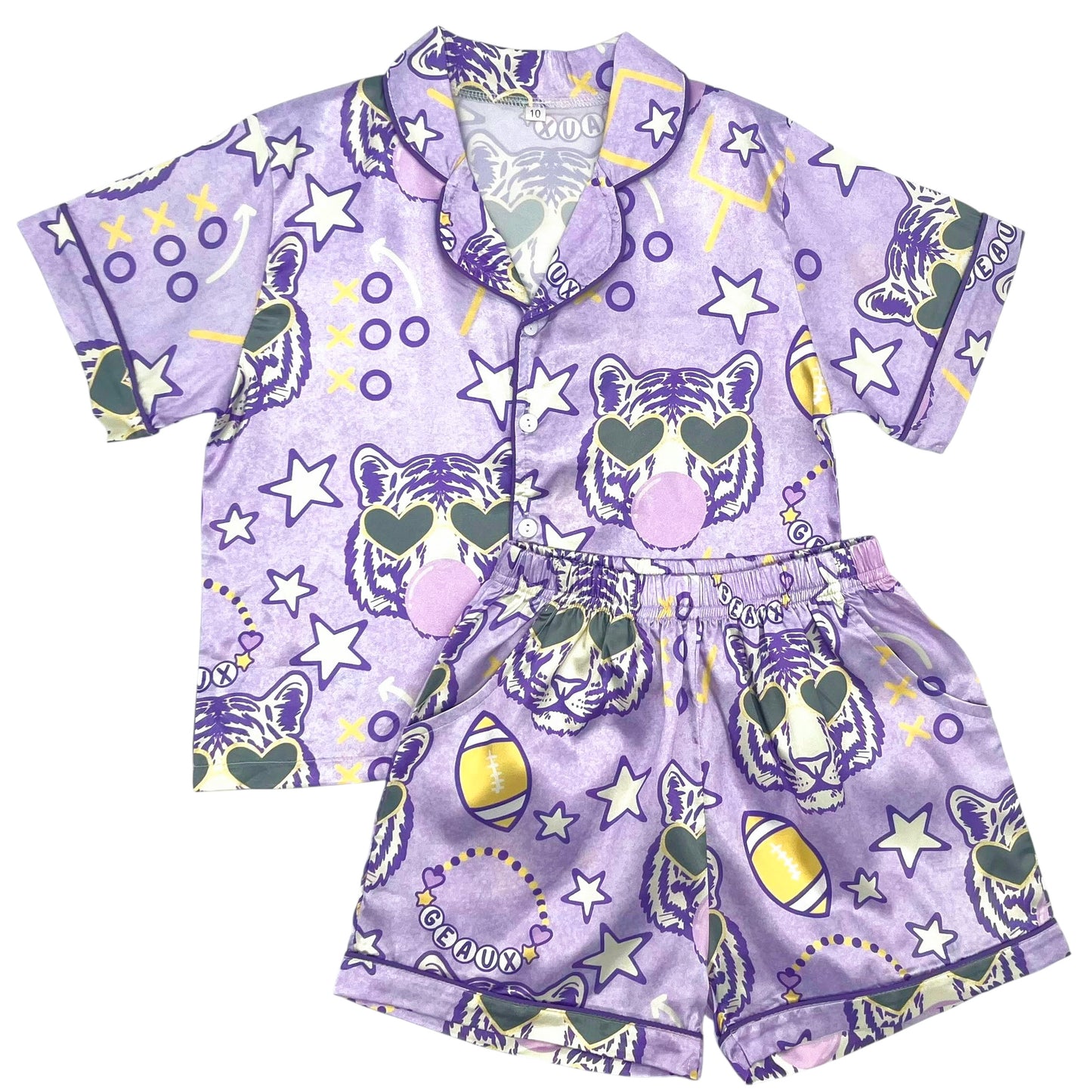 Silky Pajama - Tiger Bubble
