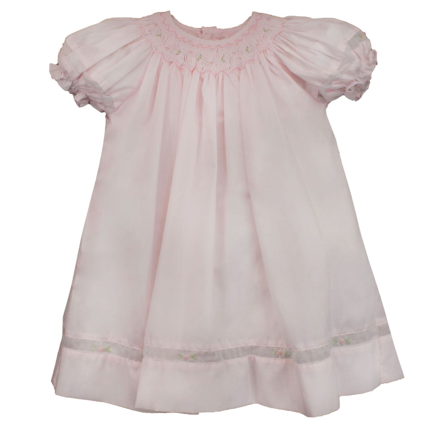 Smocked Dress - Voile Insert