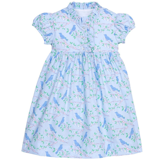 Birdie Dress - Cherry Blossom