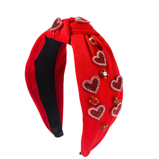 Knotted Headband - Valentine