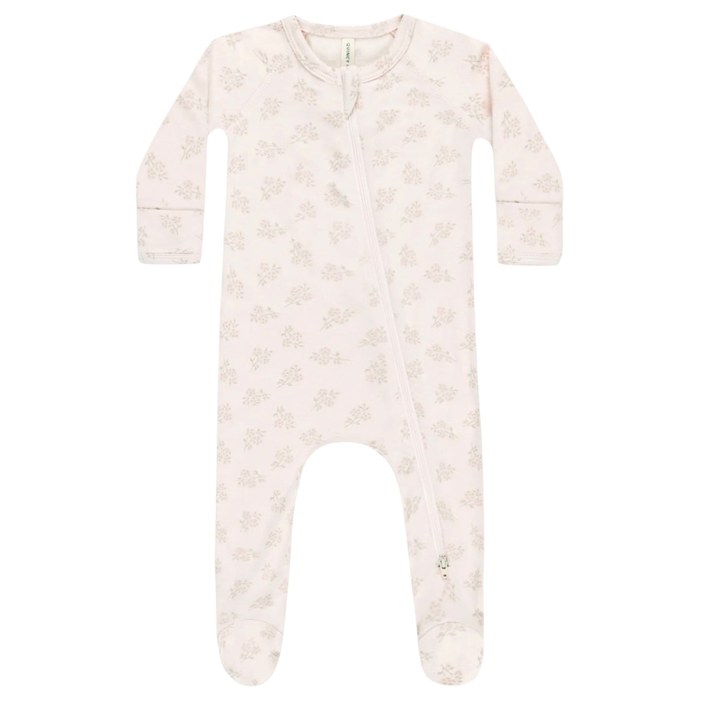 Modal Footie - Pink Blossom