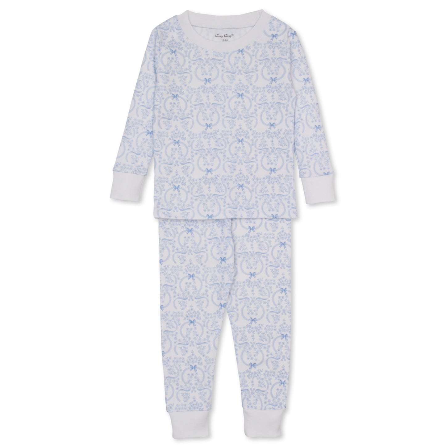 Pajama Set - Delicate Blooming Bows